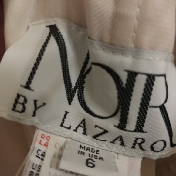 Noir By Lazaro Cocktail Dress Size 6 - Picture 4 of 5